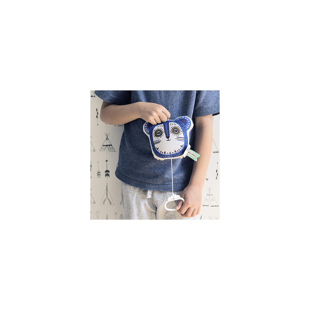 BILLY BEAR by Ferm Living Mobile musical Bleu