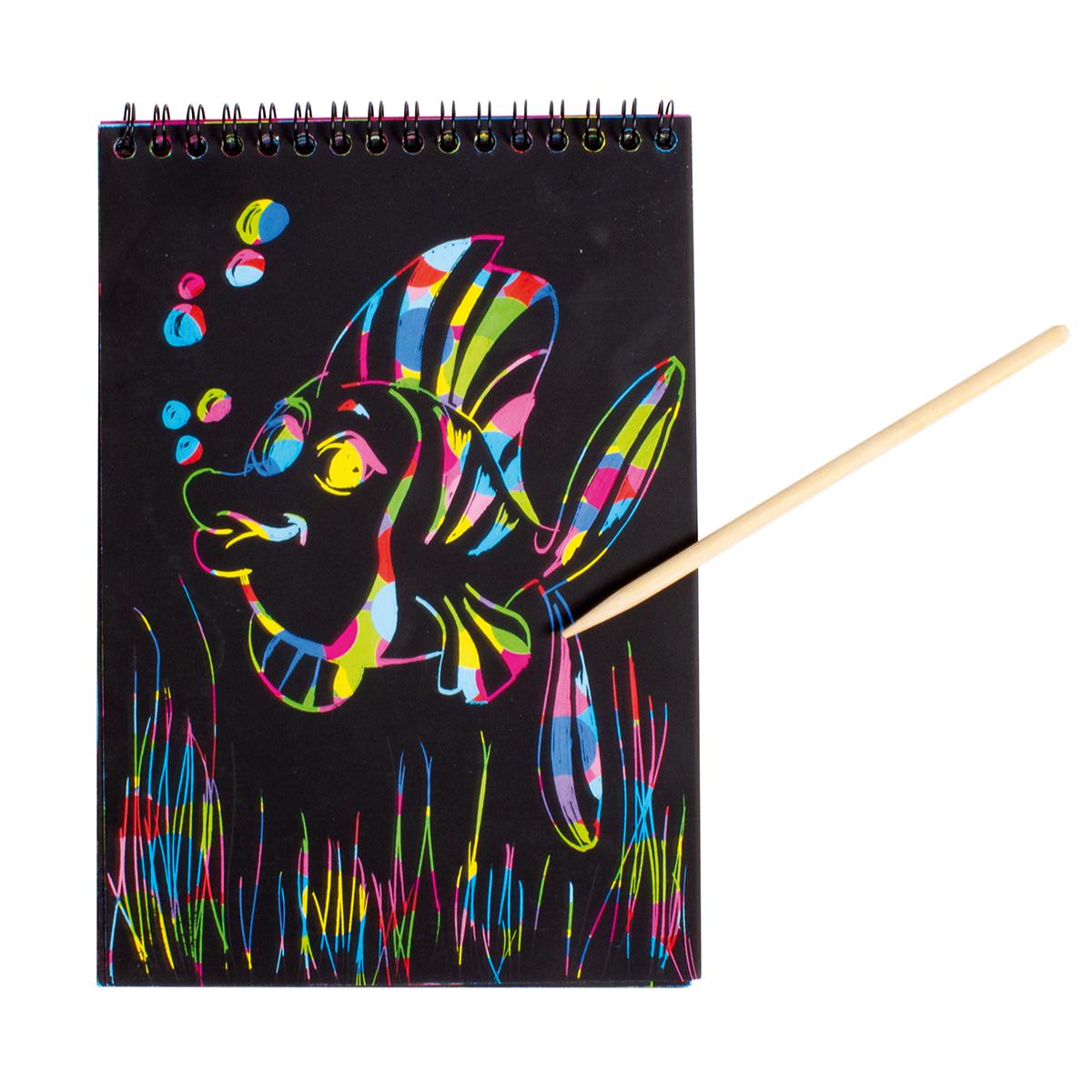 Bloc à gratter RAINBOW ARTS Beleduc