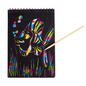 Bloc à gratter RAINBOW ARTS Beleduc