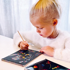 Bloc à gratter RAINBOW ARTS Beleduc