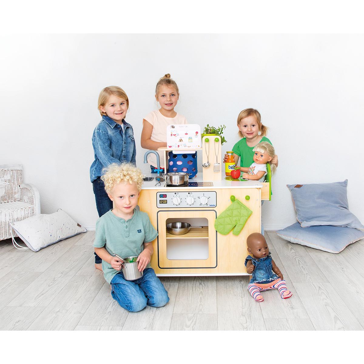 Bloc de cuisine mobile 4 en 1 Beleduc