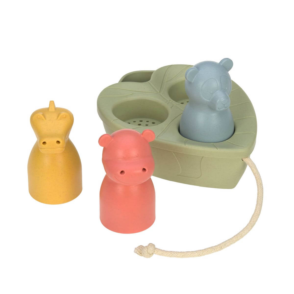 Boat Toy Set Water Friends olive Laessig
