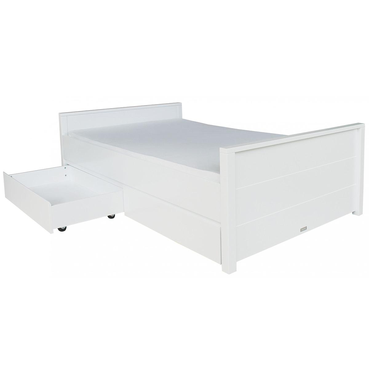 BOBBY by Bopita Set de 2 tirois 90x100 pour lit 90x200cm Blanc