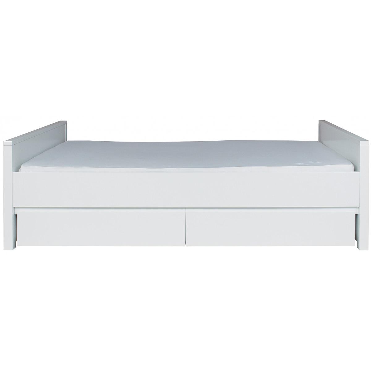 BOBBY by Bopita Set de 2 tirois 90x100 pour lit 90x200cm Blanc