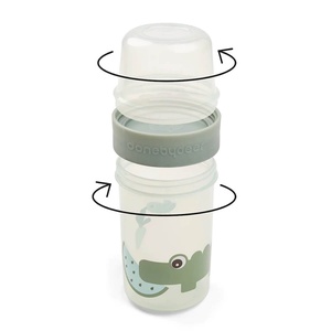 Bocal à goûter TO GO 2-WAY Done by Deer Done by Deer Croco Green