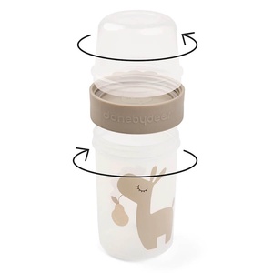 Bocal à goûter TO GO 2-WAY Done by Deer Lalee Sand