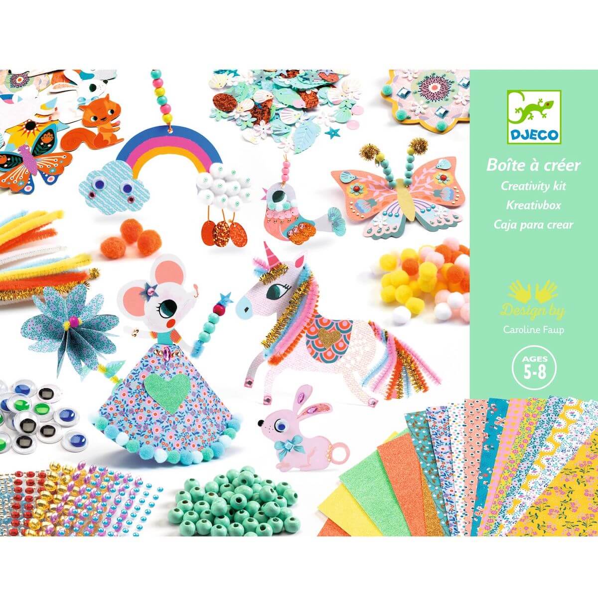 Boite à créer LES COULEURS Djeco