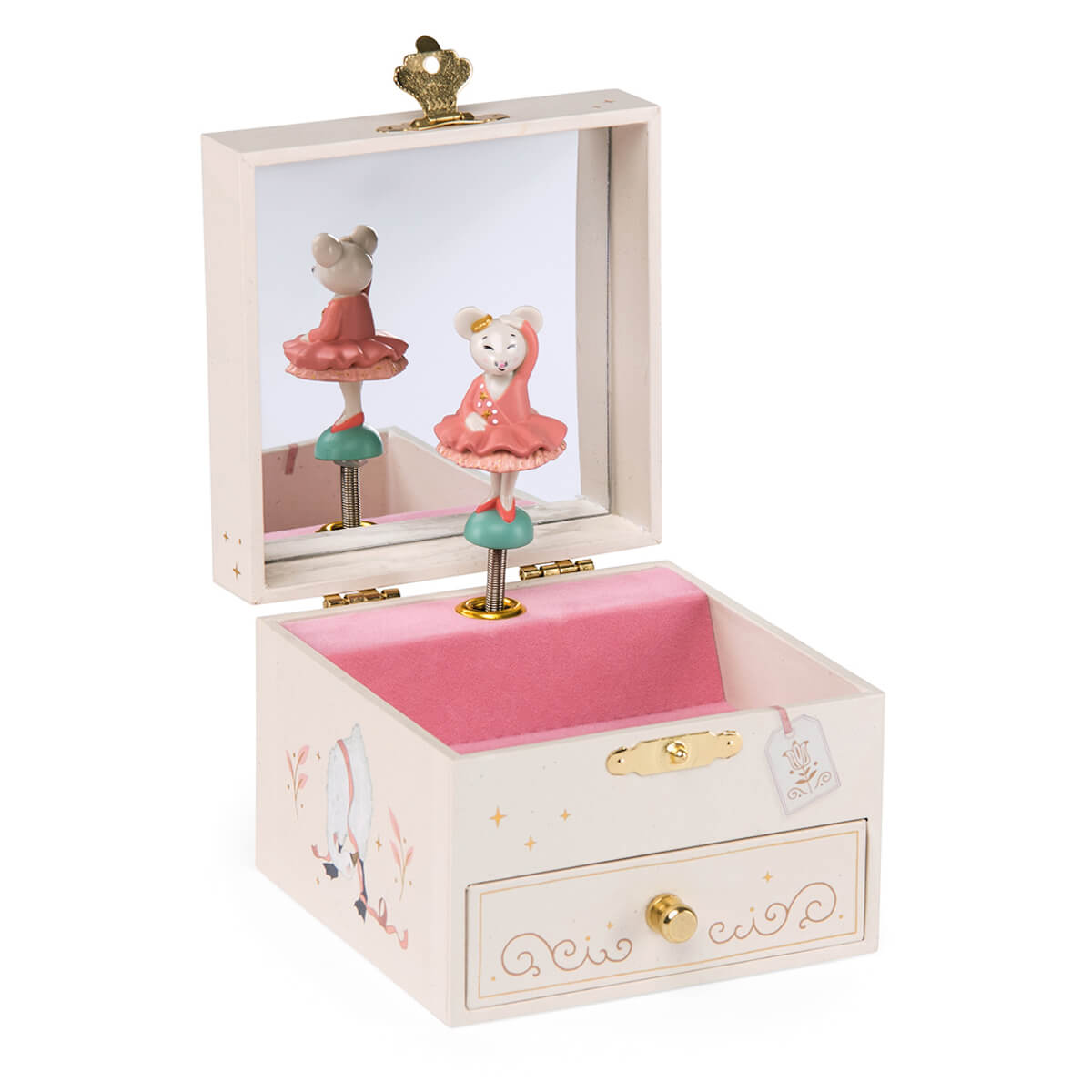 Boîte à musique coffret LA PETITE ÉCOLE DE DANSE Moulin Roty