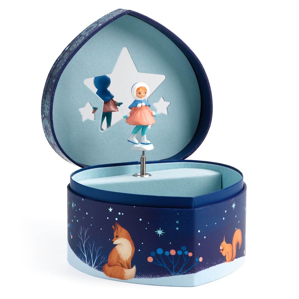 Boîte à musique coffret Patineuse Djeco