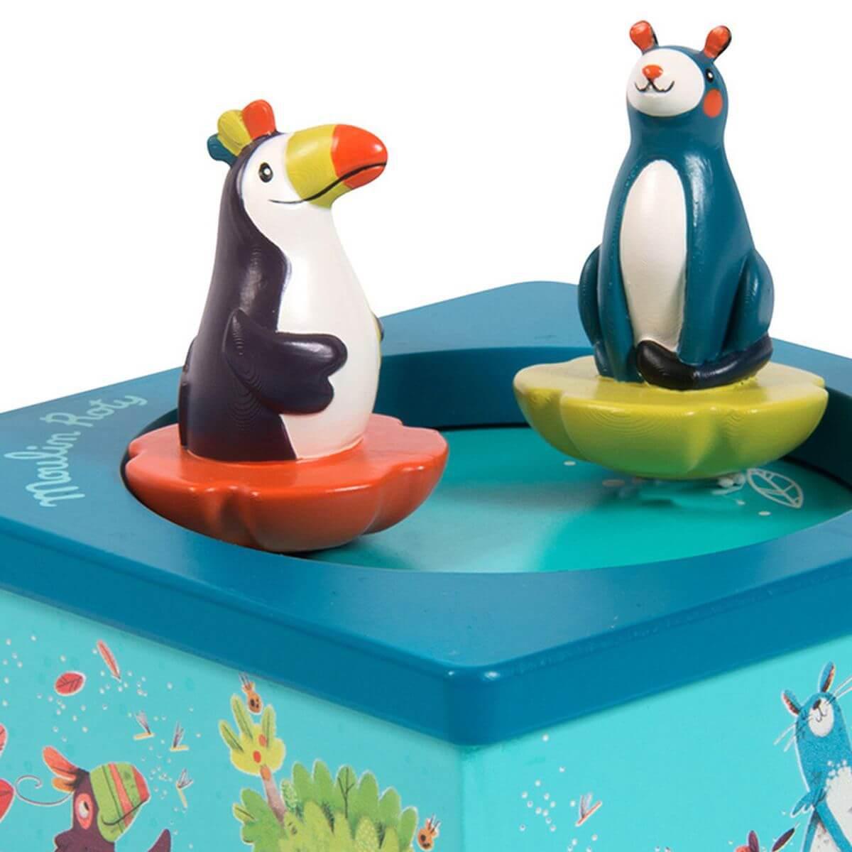 Boite à musique DANS LA JUNGLE Moulin Roty