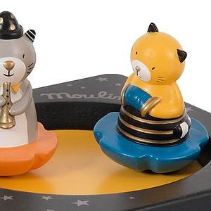 Boite à musique LES MOUSTACHES Moulin Roty