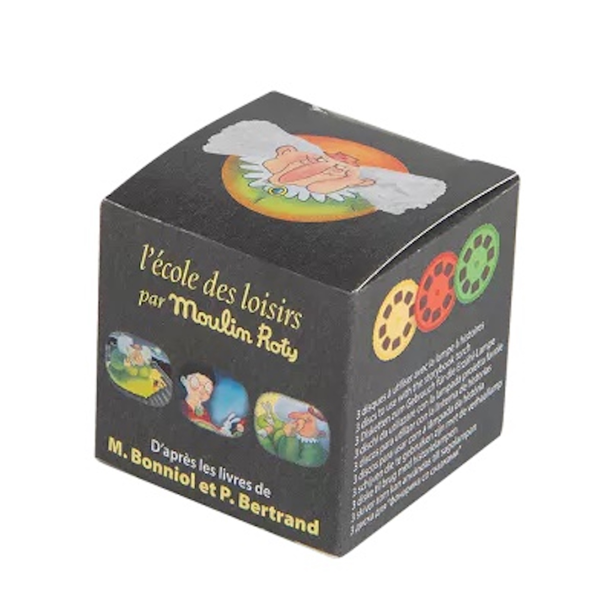Boîte de 3 disques pour lampe Cornebidouille ECOLE DES LOISIRS Moulin Roty