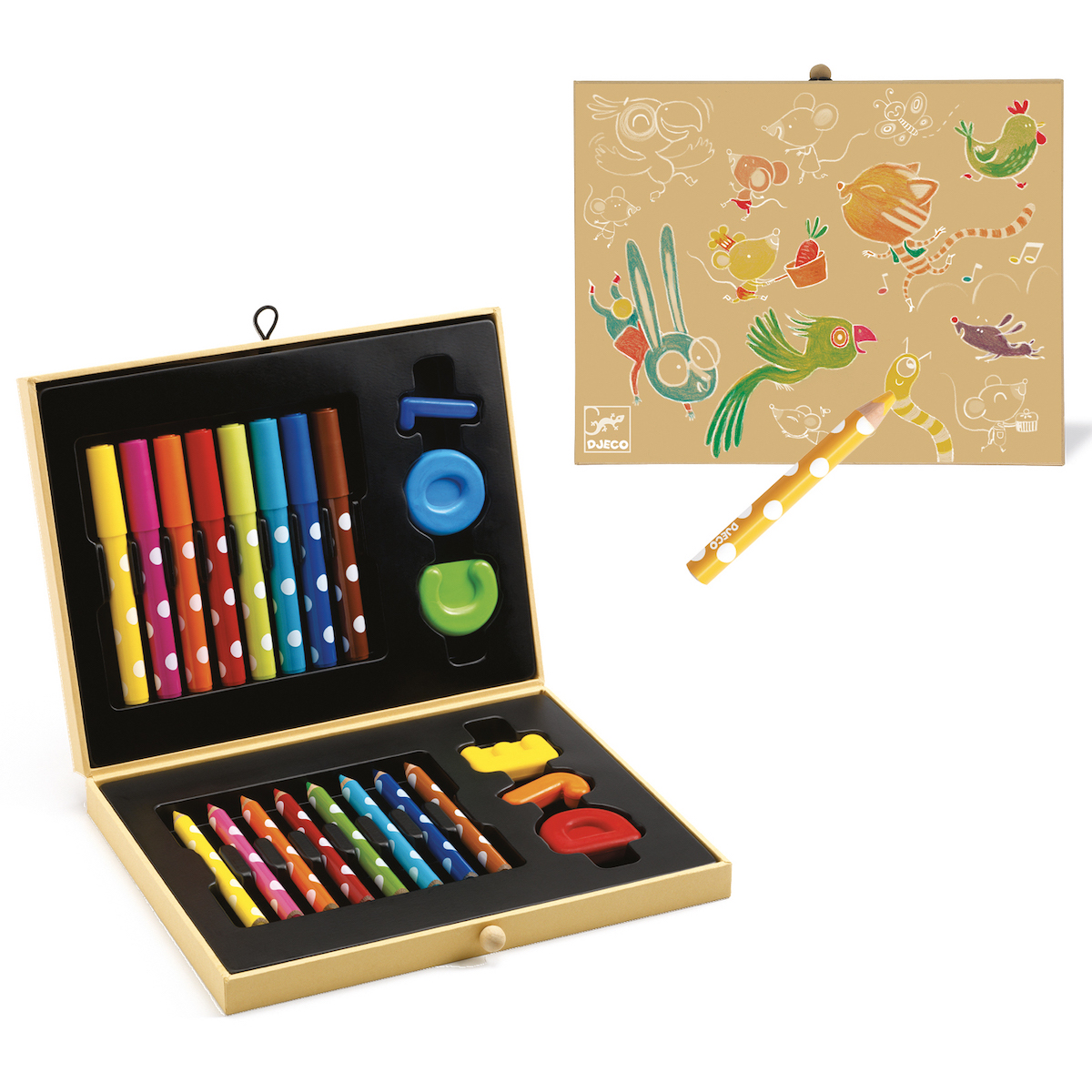 Boîte de couleurs POUR LES PETITS Djeco