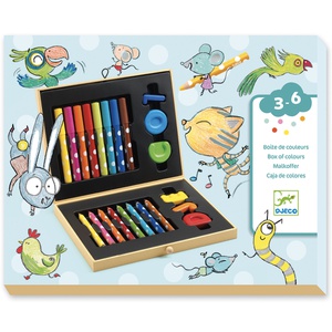 Boîte de couleurs POUR LES PETITS Djeco