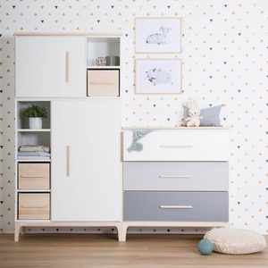Boîte de rangement NADO Retro finition frêne