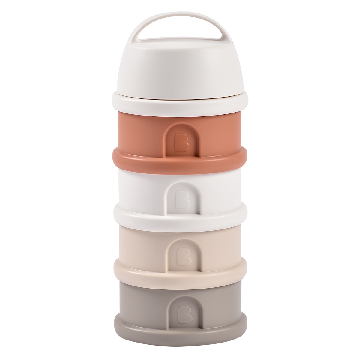 Boîte doseuse 4 compartiments Beaba terracotta