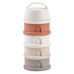 Boîte doseuse 4 compartiments Beaba terracotta