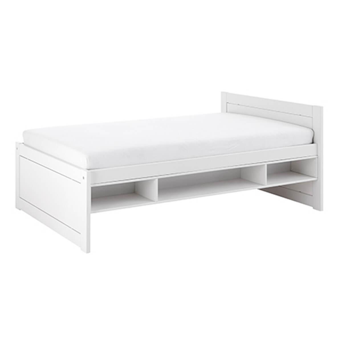 Boîte rangement lit stockage 90/120cm Lifetime blanc
