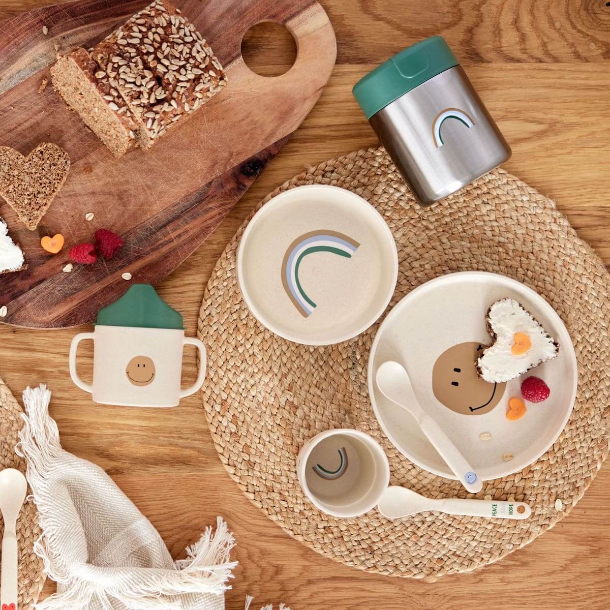 Bol HAPPY RASCALS Laessig smile sky blue