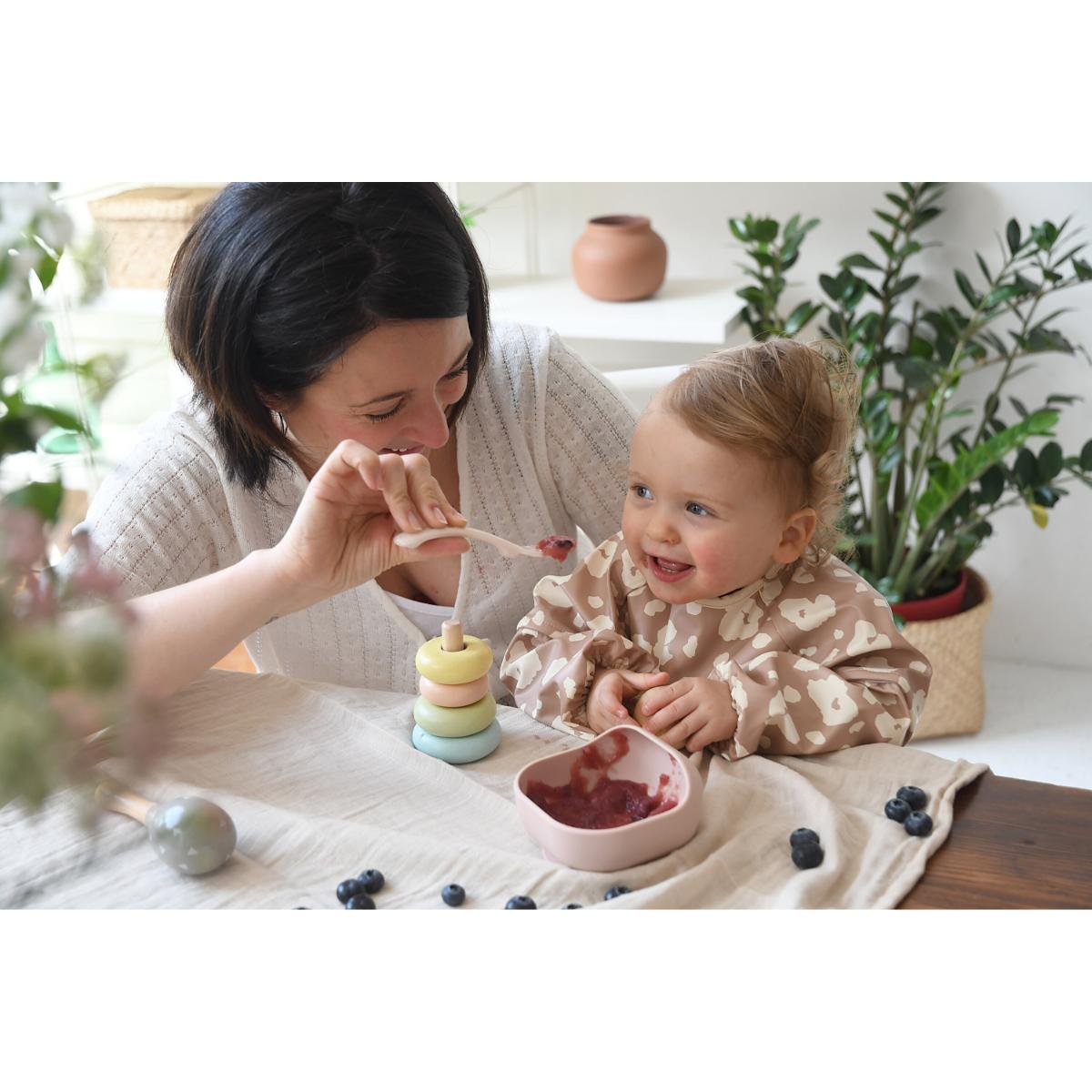 Bol silicone ventouse Beaba Barbe à papa