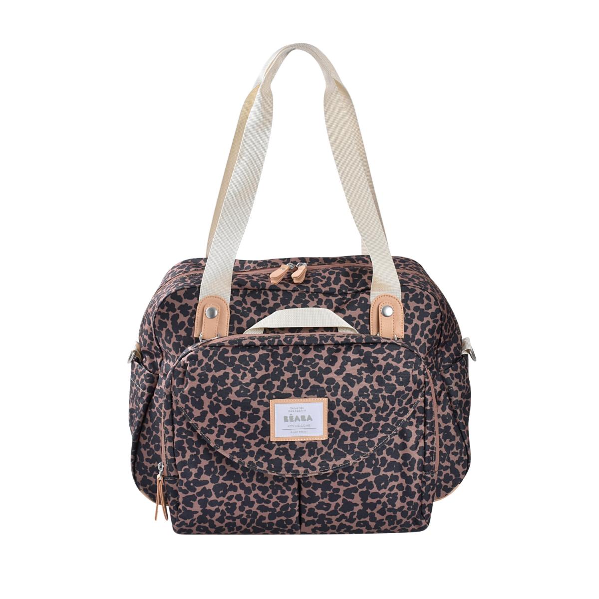 Bolso cambiador Ginebra II Edicion limitada Béaba Leopardo