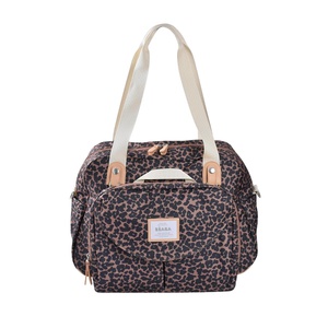 Bolso cambiador Ginebra II Edicion limitada Béaba Leopardo