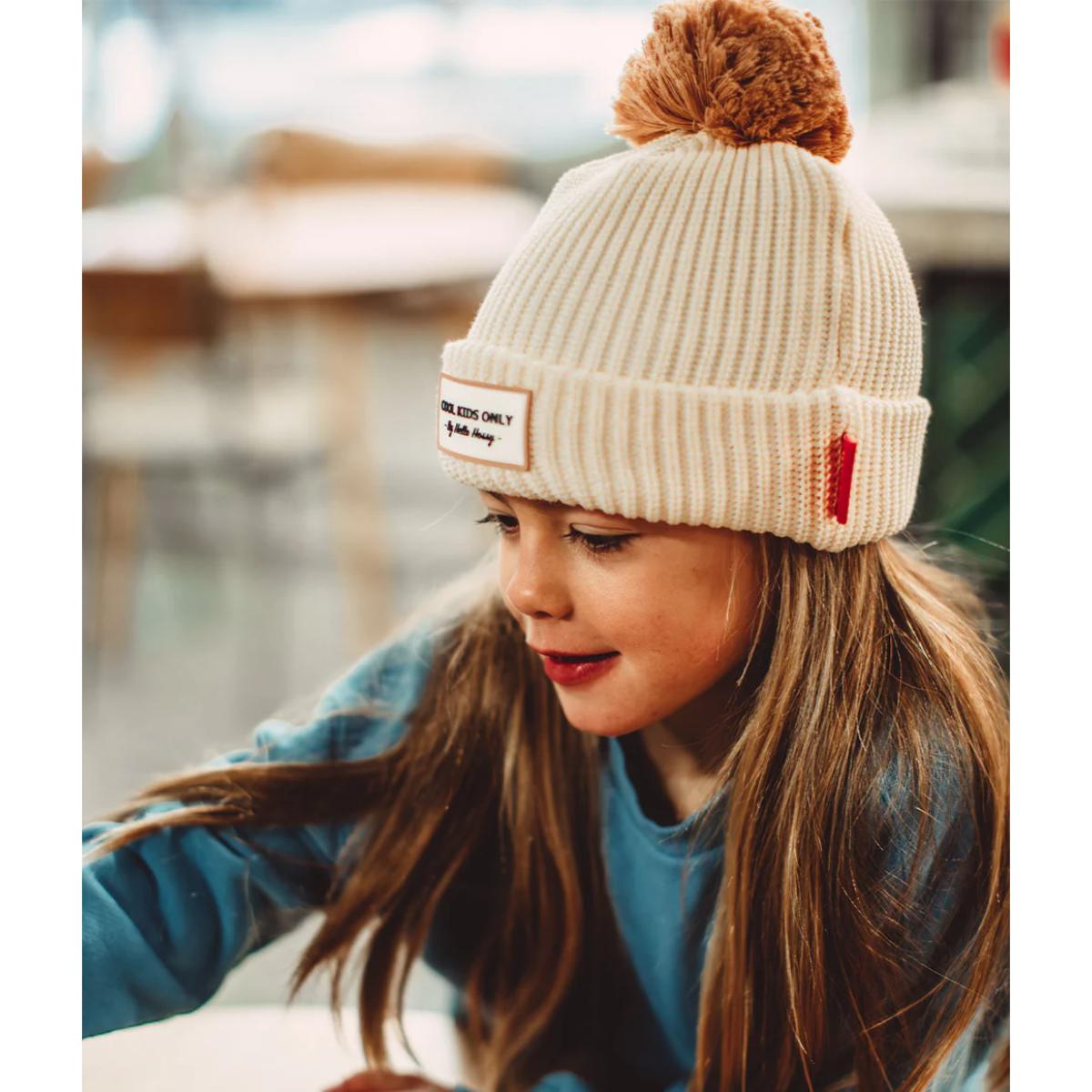 Bonnet Block Sandy 9-18m Hello Hossy