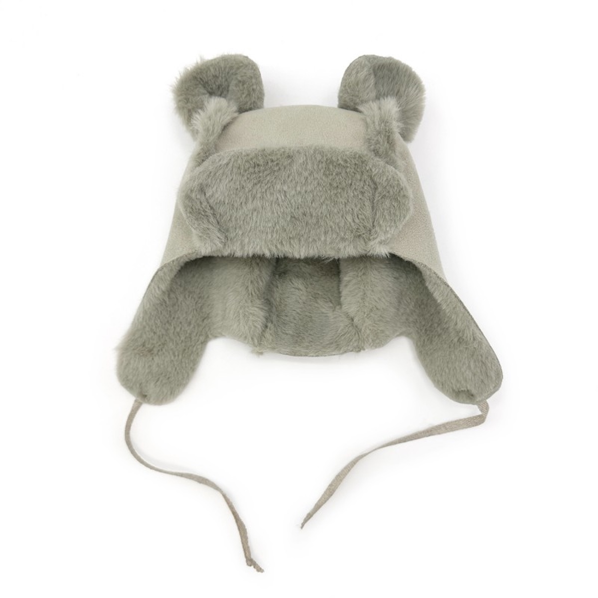 Bonnet TEDDY T3 ESKIMO Babyshower suede dune