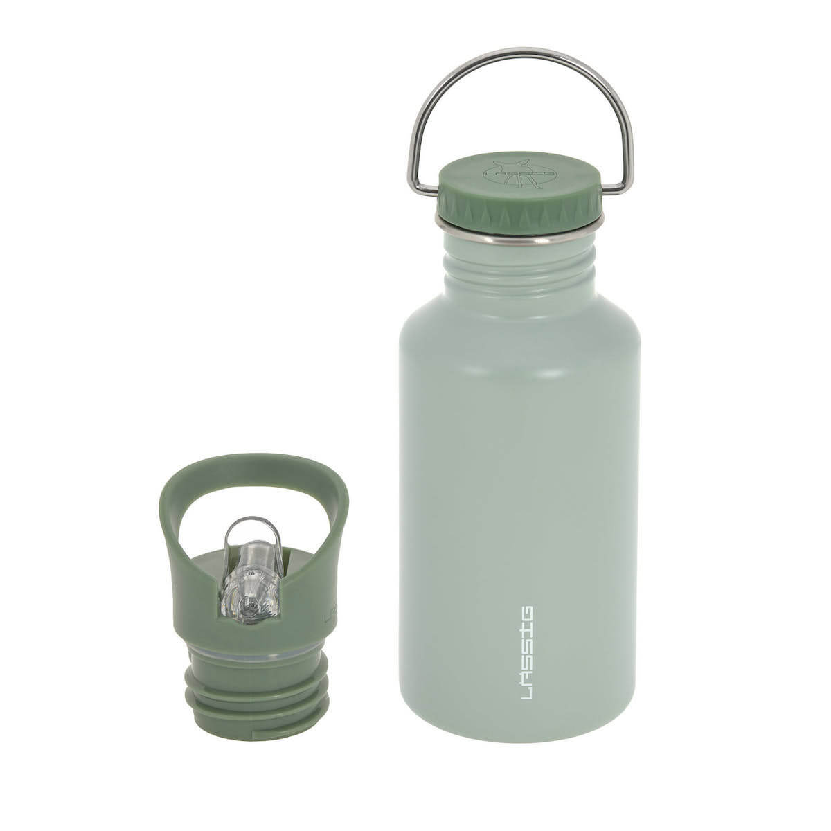 Bottle Stainless Steel green Laessig