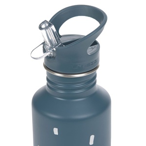 Bottle Stainless Steel Happy Prints midnight blue Laessig