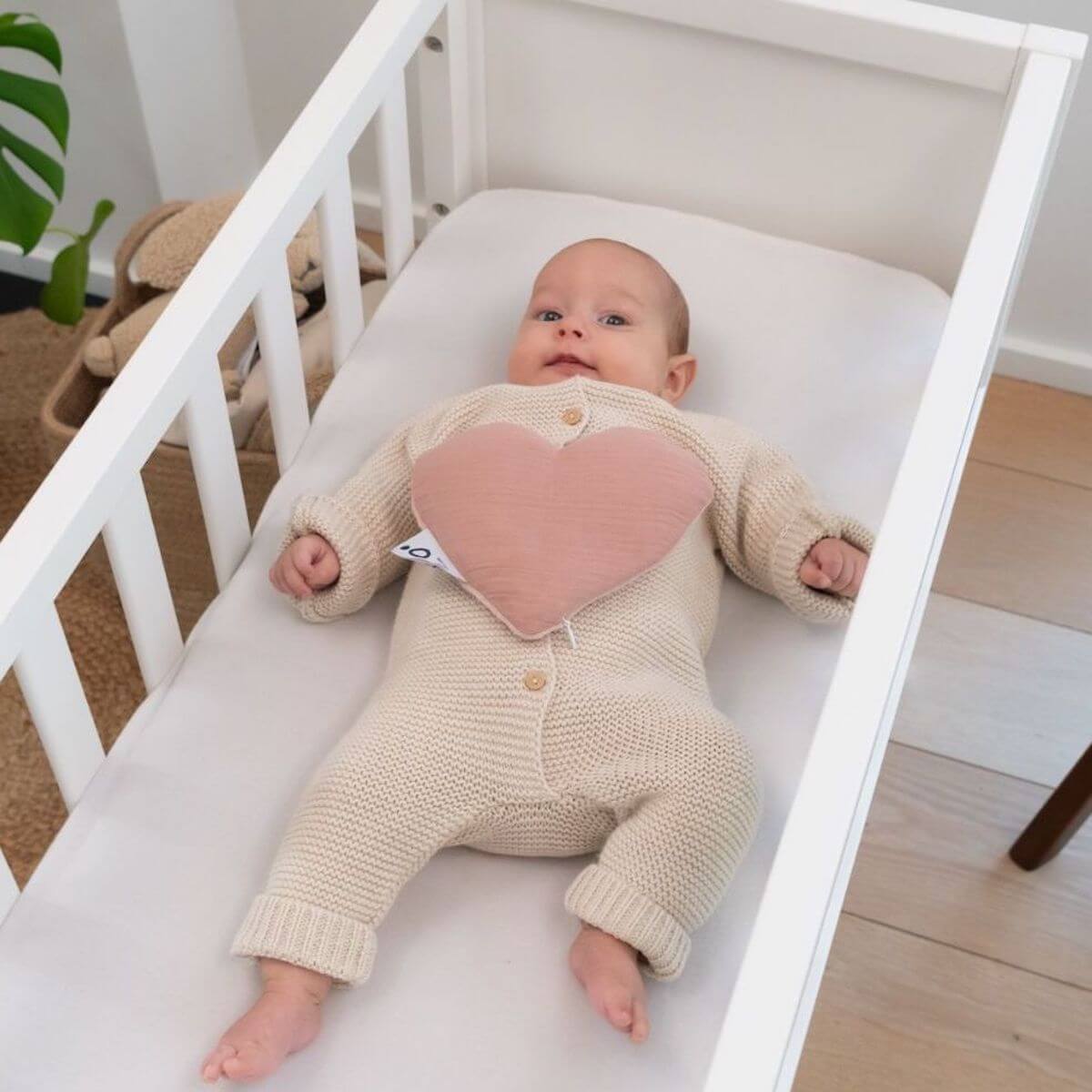 Bouillotte doudou SNOOGY Doomoo Love Pink