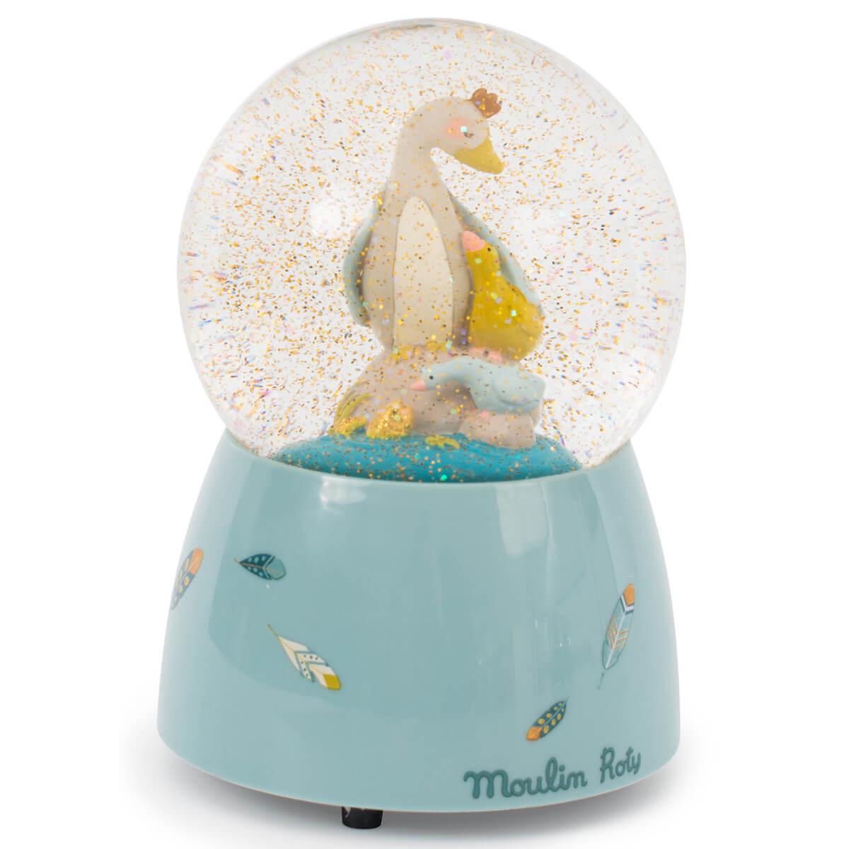 Boule à neige musicale LE VOYAGE D'OLGA Moulin Roty