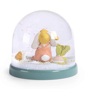 Boule à neige TROIS PETITS LAPINS Moulin Roty