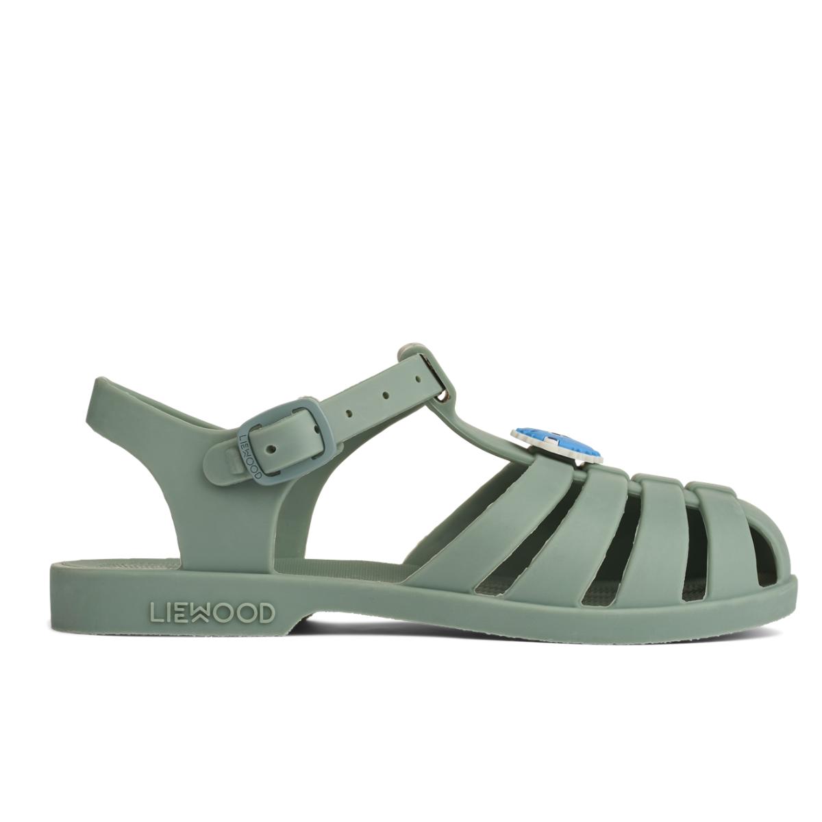 Bre Sandals with Charms 24 Liewood Puffer peppermint