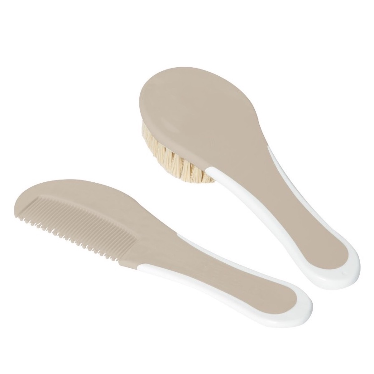 Brosse et peigne Bebejou Taupe