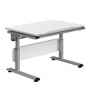 Bureau 105x70cm DIEGO Paidi Argent-blanc