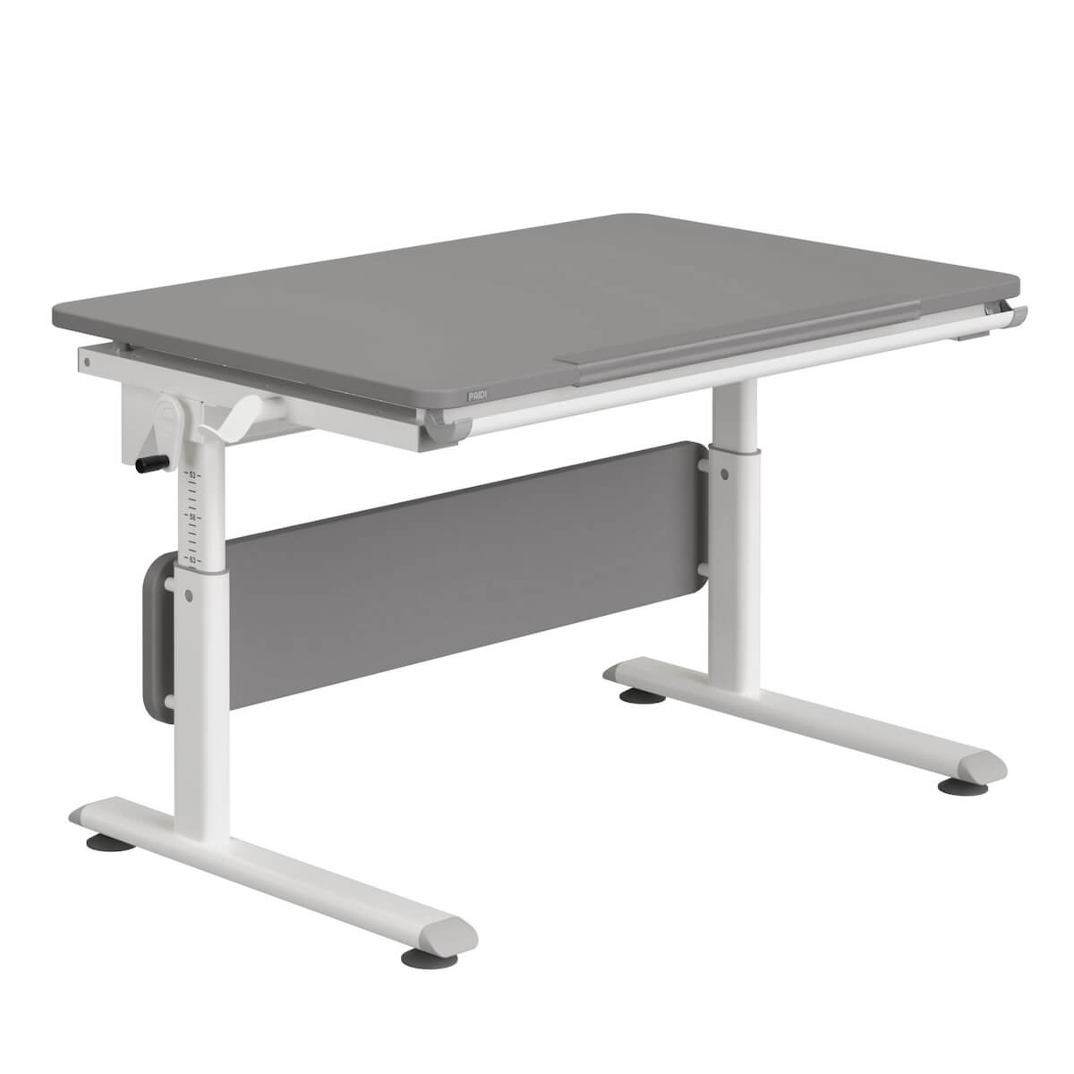Bureau 105x70cm DIEGO Paidi Weiß-aluminium