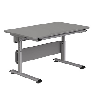 Bureau 120x70cm DIEGO Paidi Argent-gris ardoise