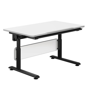 Bureau 120x70cm DIEGO Paidi Noir blanc