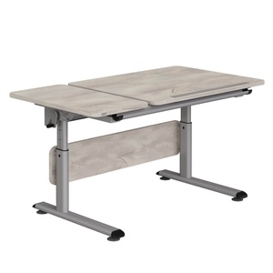 Bureau 130x70cm DIEGO GT Paidi Argent-chêne nautique