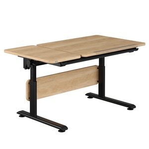 Bureau 130x70cm DIEGO GT Paidi Noir chêne Nebraska
