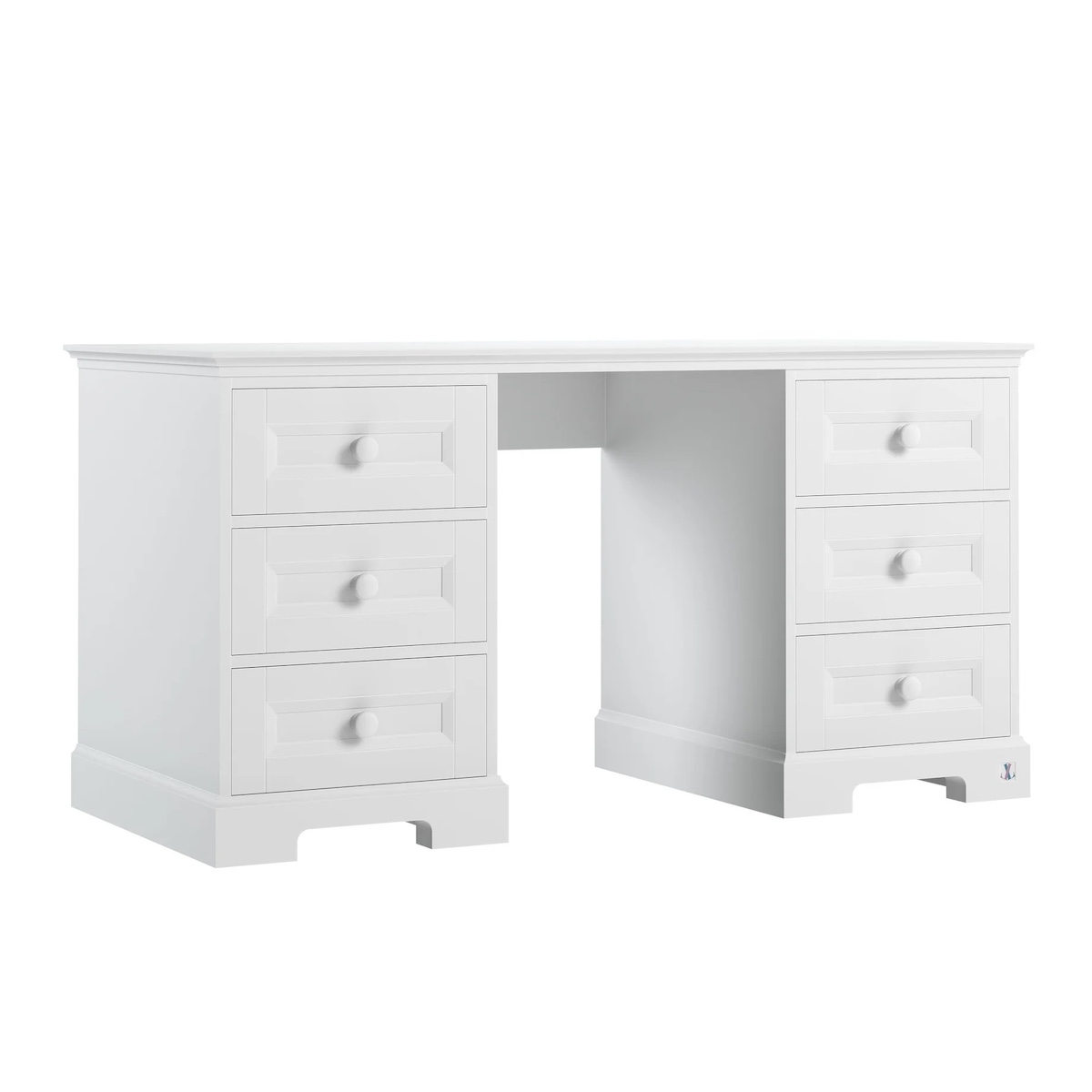 Bureau 6 tiroirs ROYAL Lui e Lei