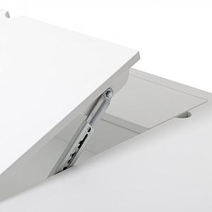 Bureau 72,6cm WOOD Oliver Furniture blanc-chêne