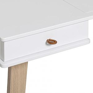Bureau 72,6cm WOOD Oliver Furniture blanc-chêne