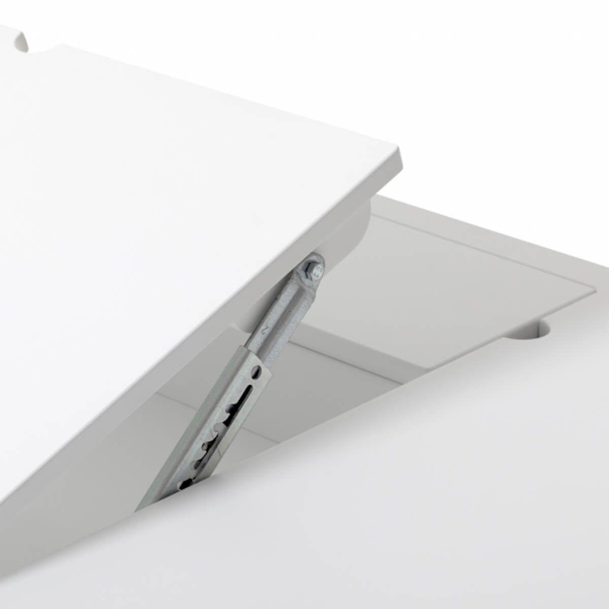 Bureau-chaise 66cm WOOD Oliver Furniture blanc-chêne