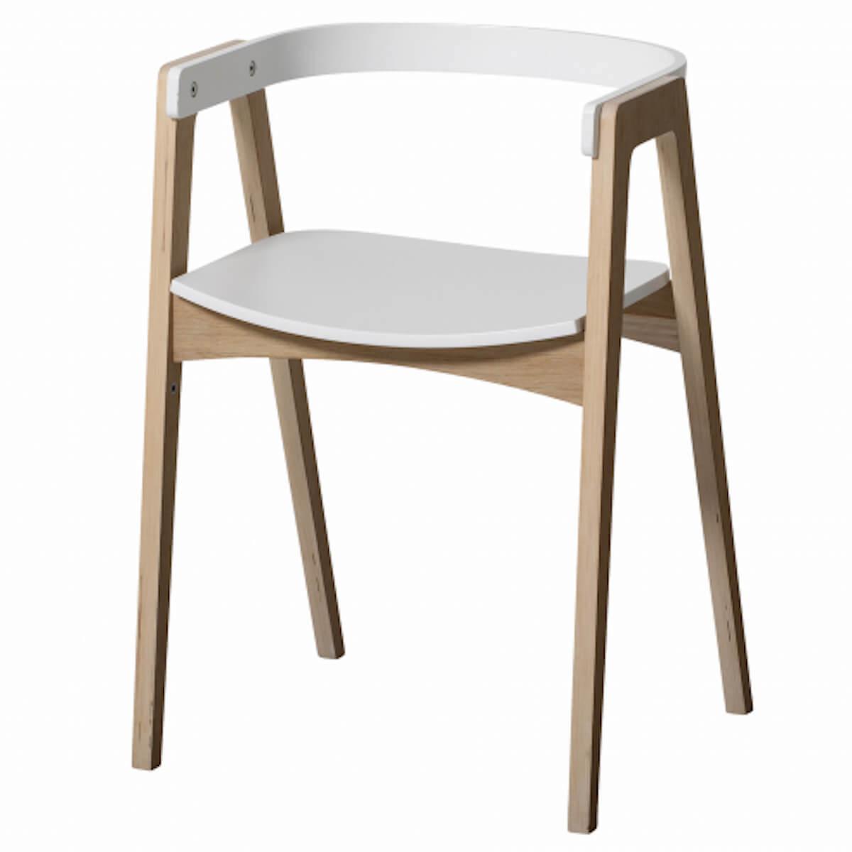 Bureau-chaise 72,6 cm WOOD Oliver Furniture blanc-chêne