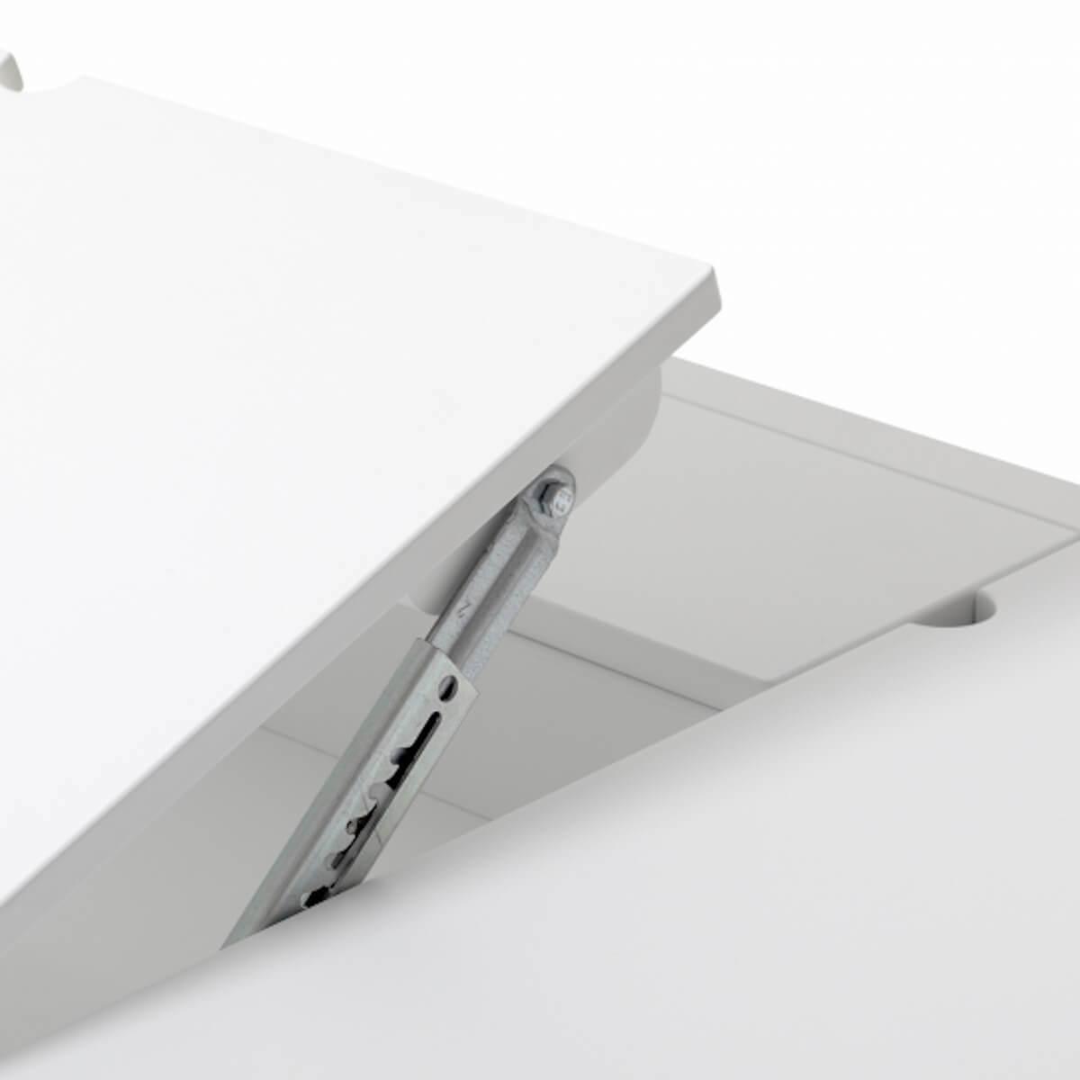 Bureau-chaise 72,6 cm WOOD Oliver Furniture blanc-chêne