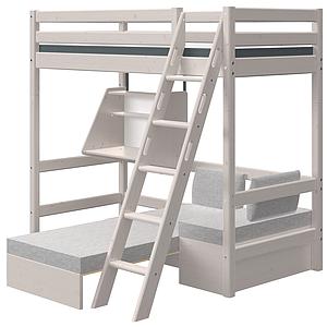 Bureau Click-On 1 tablette CLASSIC Flexa grey washed