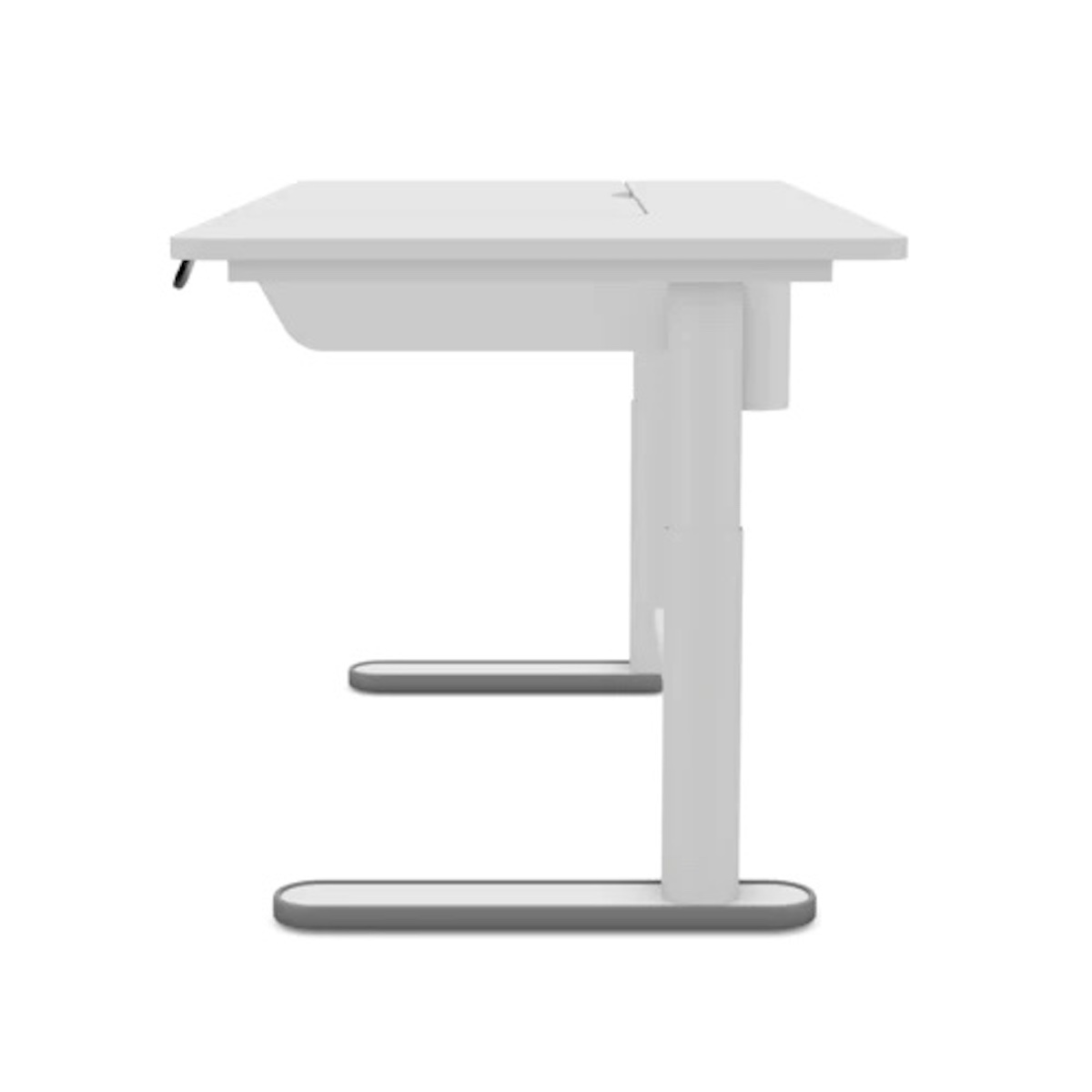 Bureau électrique ERGO Lifetime blanc