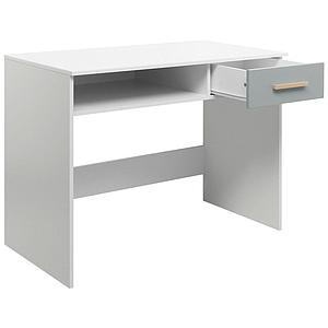 Bureau enfant EMMA Bopita blanc-gris